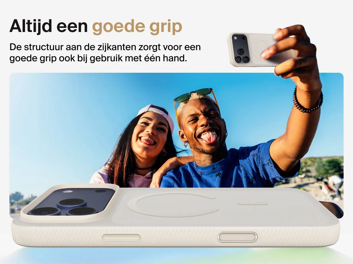 Belkin SheerForce Grip Hoesje iPhone 17 Pro Max MSA036HQSA - Zand