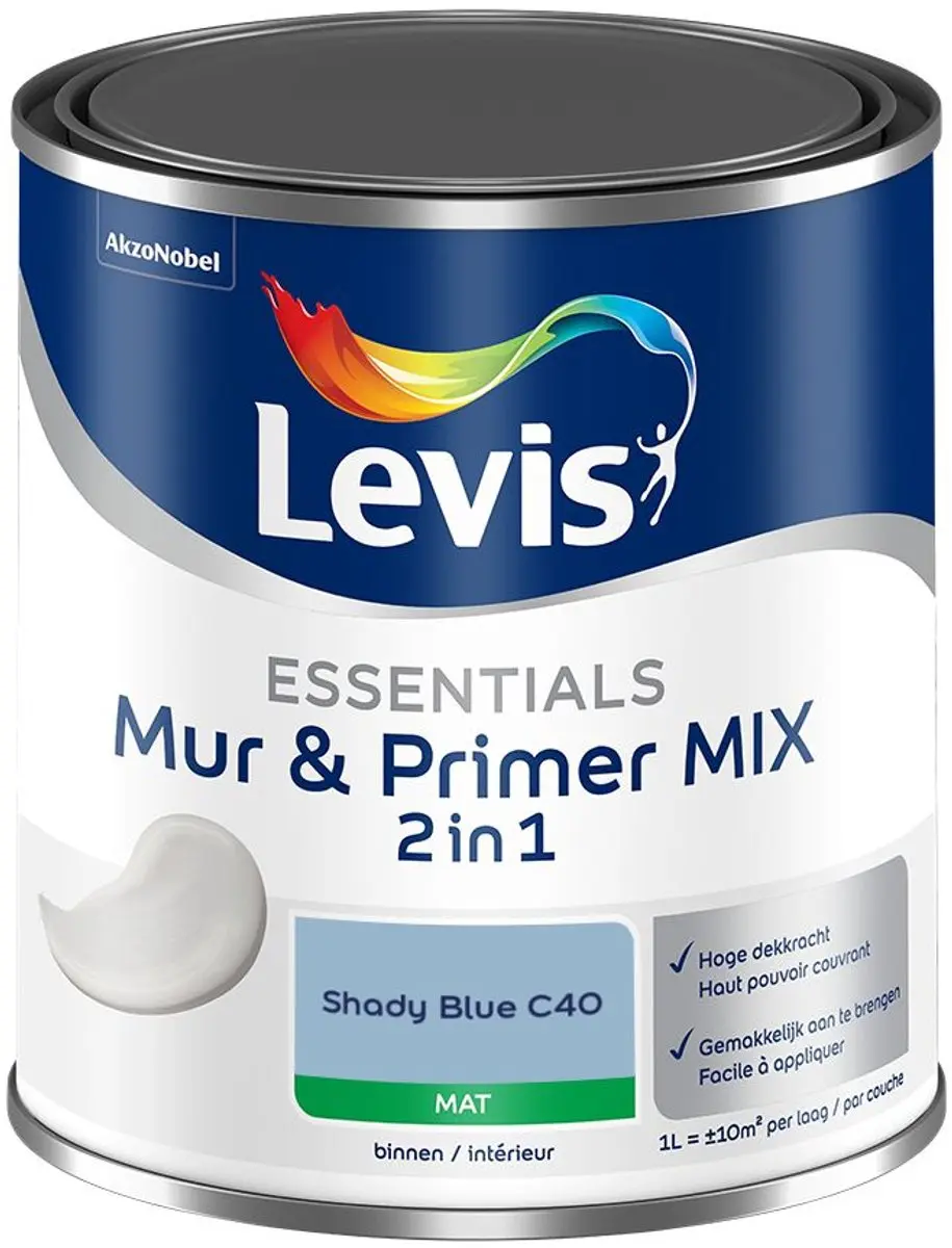 Levi's Essentials Mur & Primer Mix Shady Blue C40