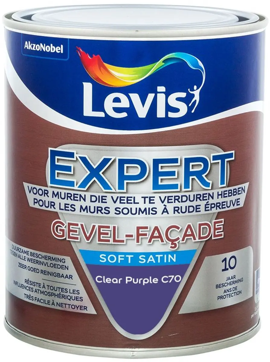 Levi's Expert Gevel Mix Clear Purple C70 Mengverf 1L