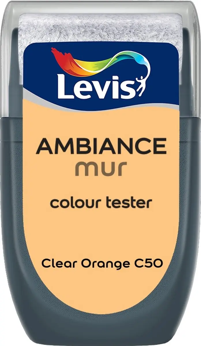 Levi's Muurverf Kleurtester Mat Mix Clear Orange C50 30ml