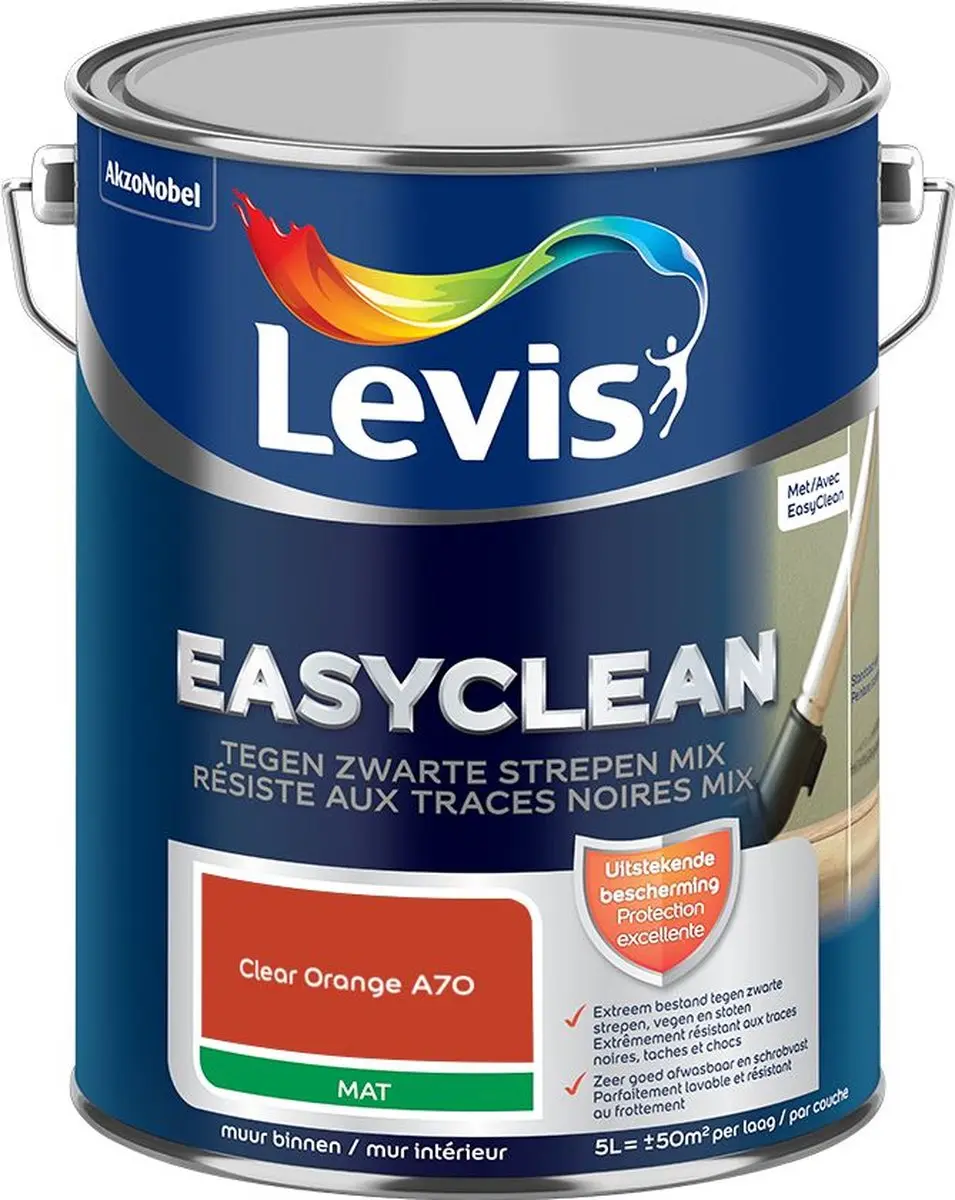 Levi's Easyclean Tegen Zwarte Strepen Mengverf 5L