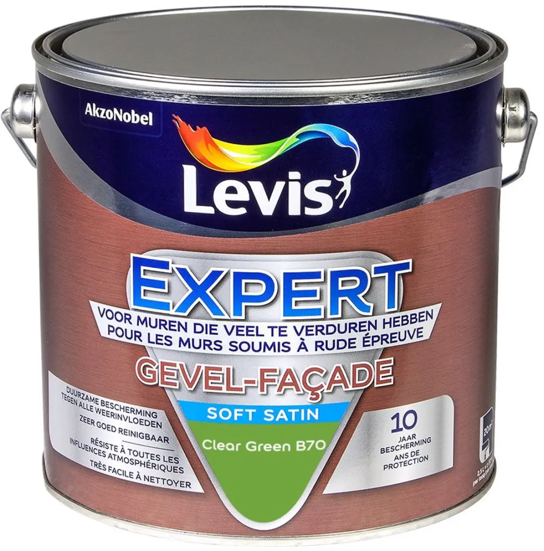 Levi's Expert Gevel Mix Clear Green B70 Mengverf 2,5L