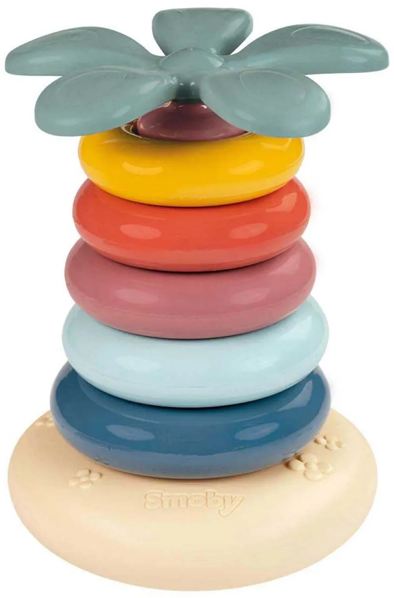 Smoby Little Smoby Roly Poly Stapelpiramide 6-delig - Multikleur