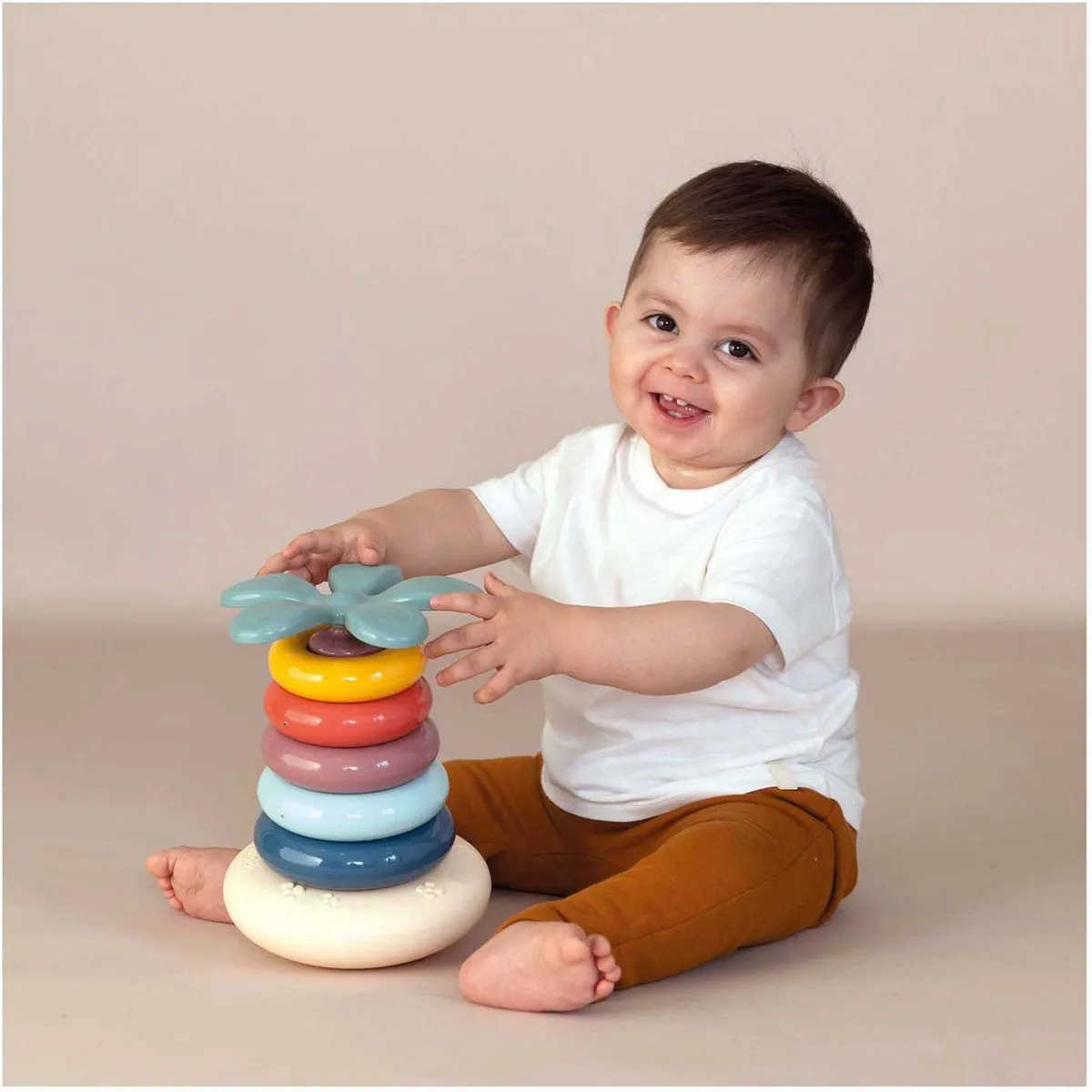 Smoby Little Smoby Roly Poly Stapelpiramide 6-delig - Multikleur