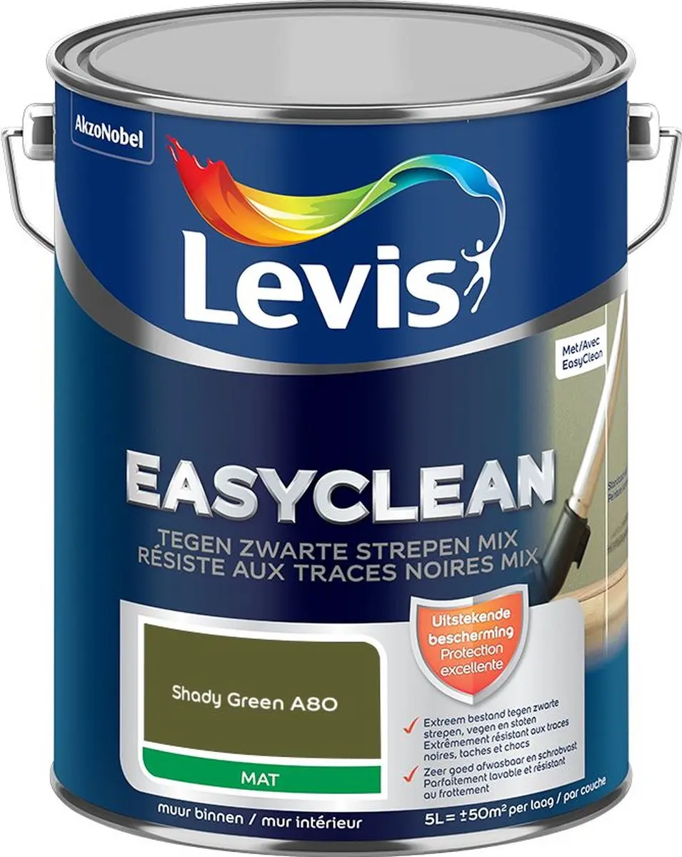 Levi's Easyclean Tegen Zwarte Strepen Mengverf 5L