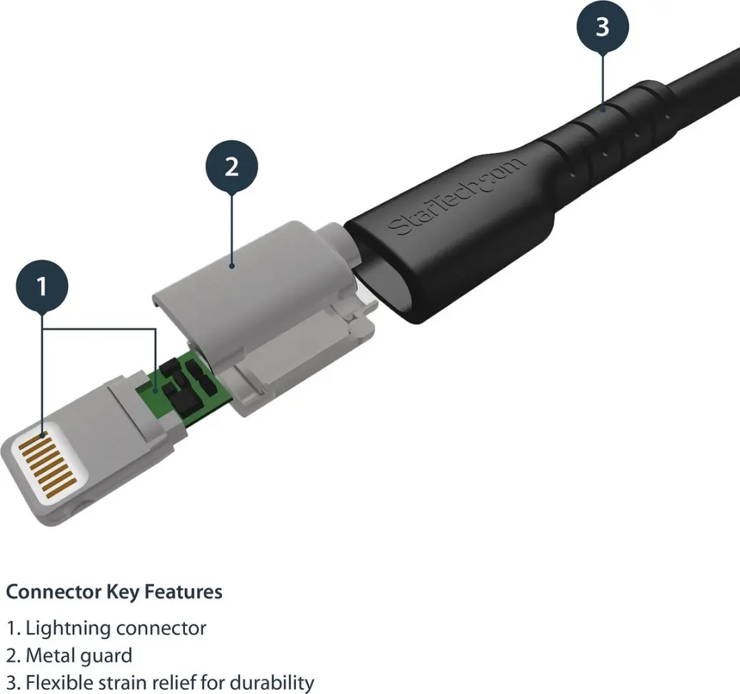 Startech USB naar Lightning Kabel KD20634