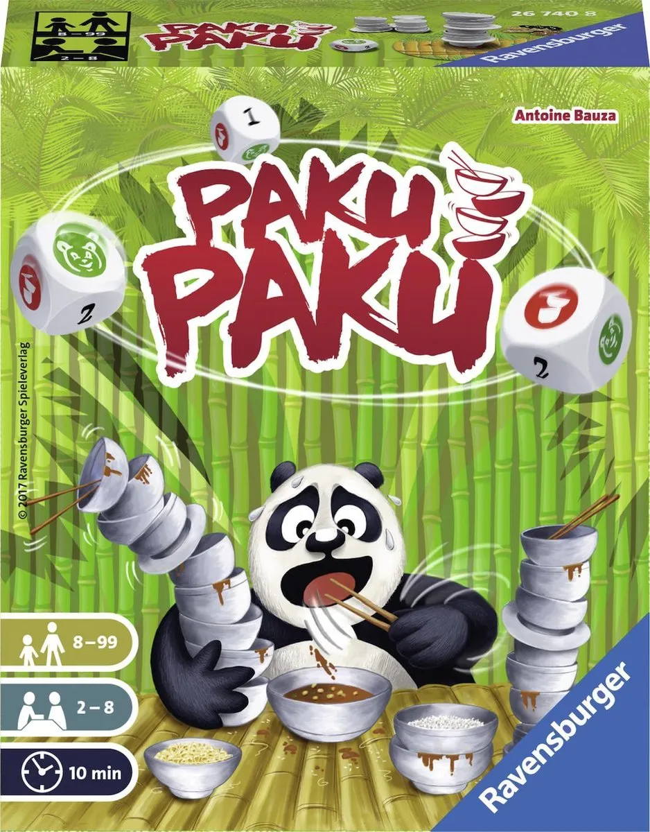 Ravensburger Paku Paku Dobbelspel - Multikleur