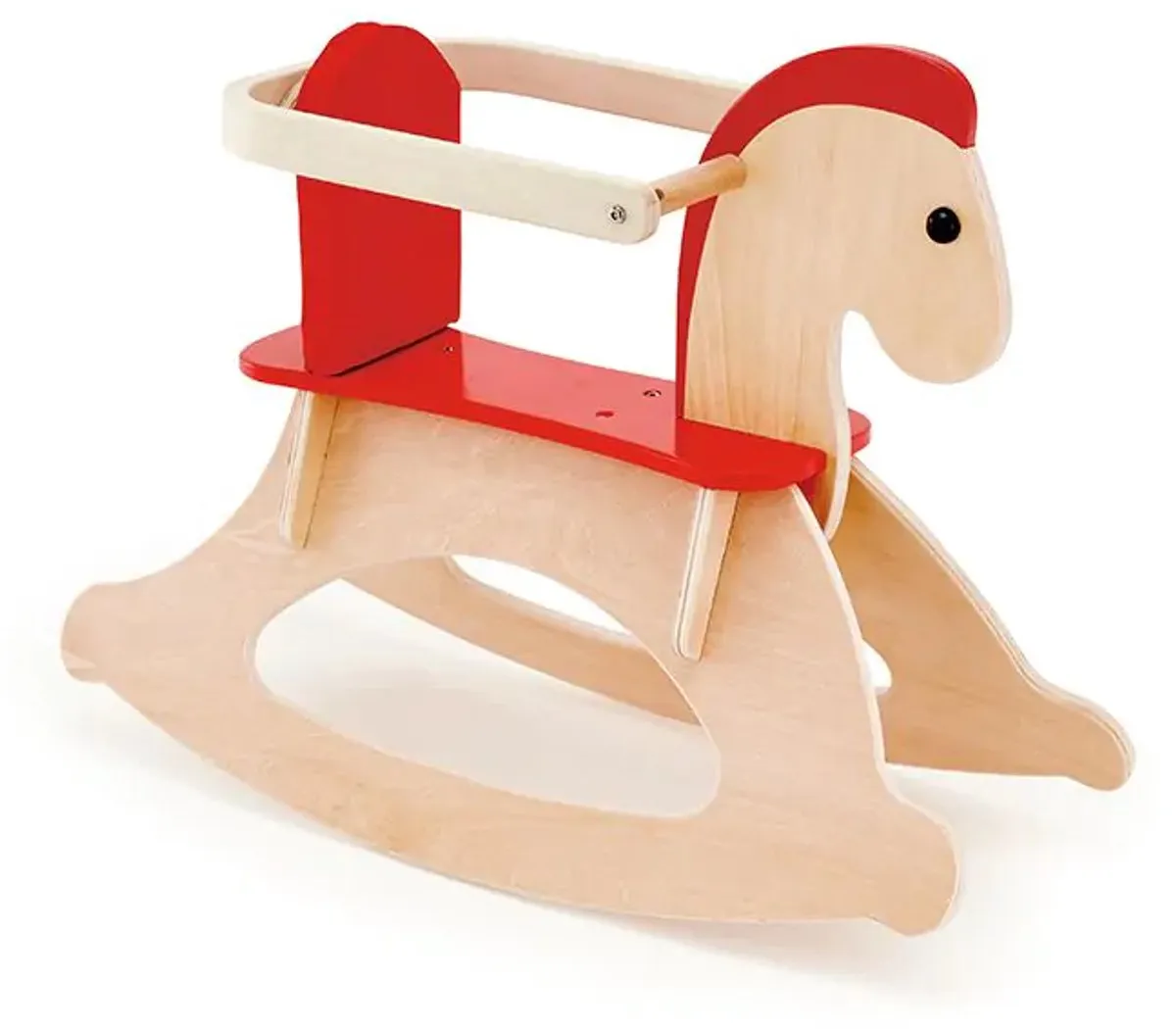 Hape Rock and Ride Hobbelpaard - Bruin/Rood