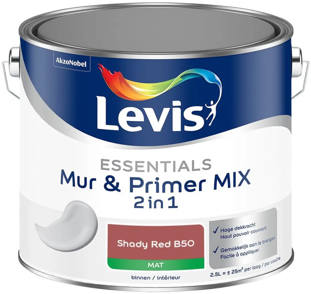 Levi's Essentials Mur & Primer Mix Shady Red B50