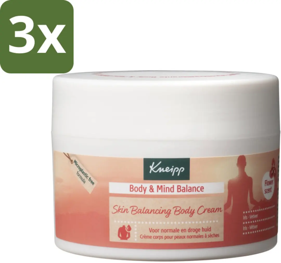 Kneipp Body & Mind Balance Iris & Vetiver Bodycrème 600ml