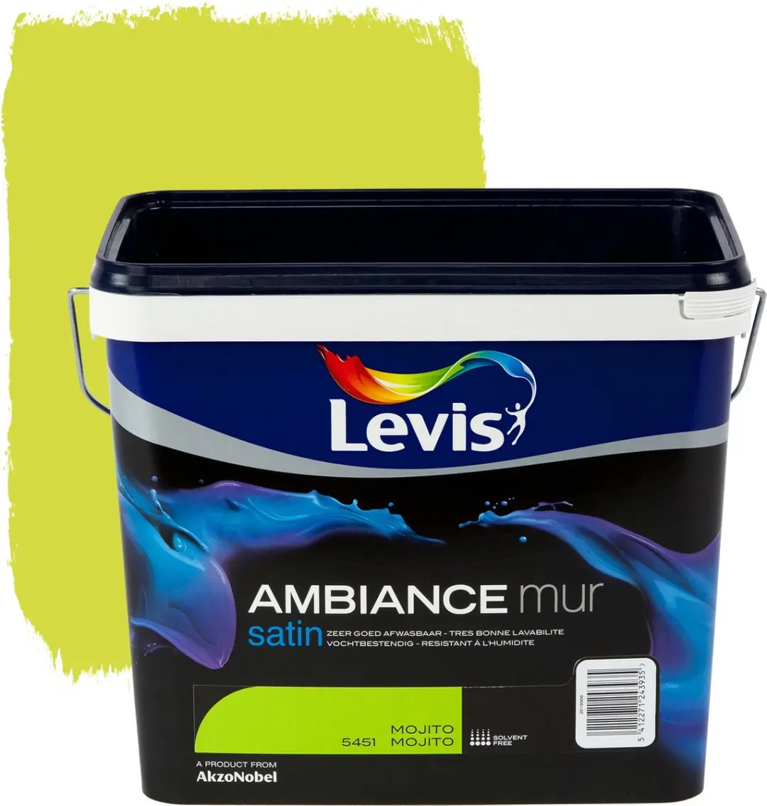 Levi's Ambiance Muurverf Satin Mojito 5L