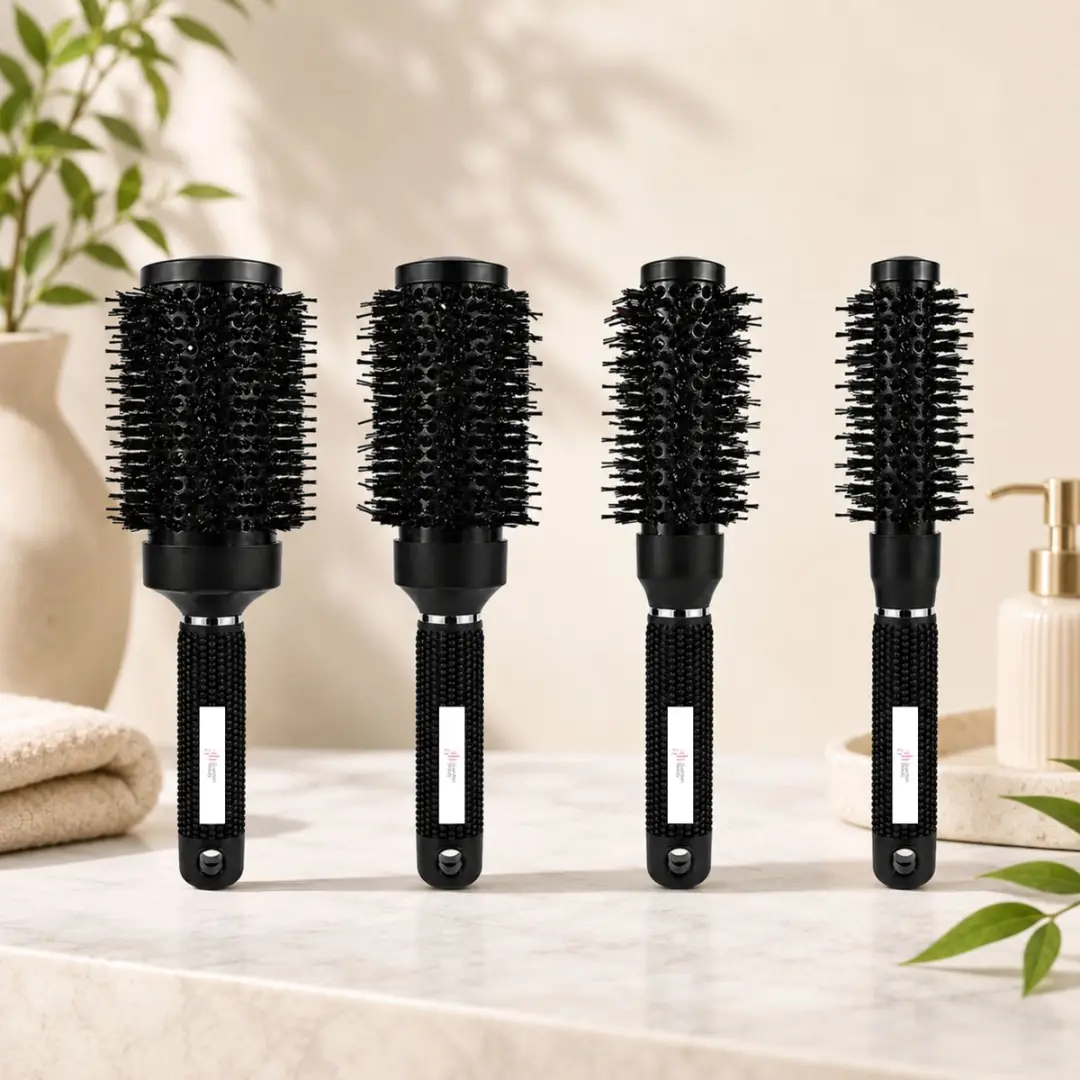 Guardian Beauty Föhnborstel 32mm Keramisch Ionisch - Zwart - 2 Stuks - afbeelding 6 van 6