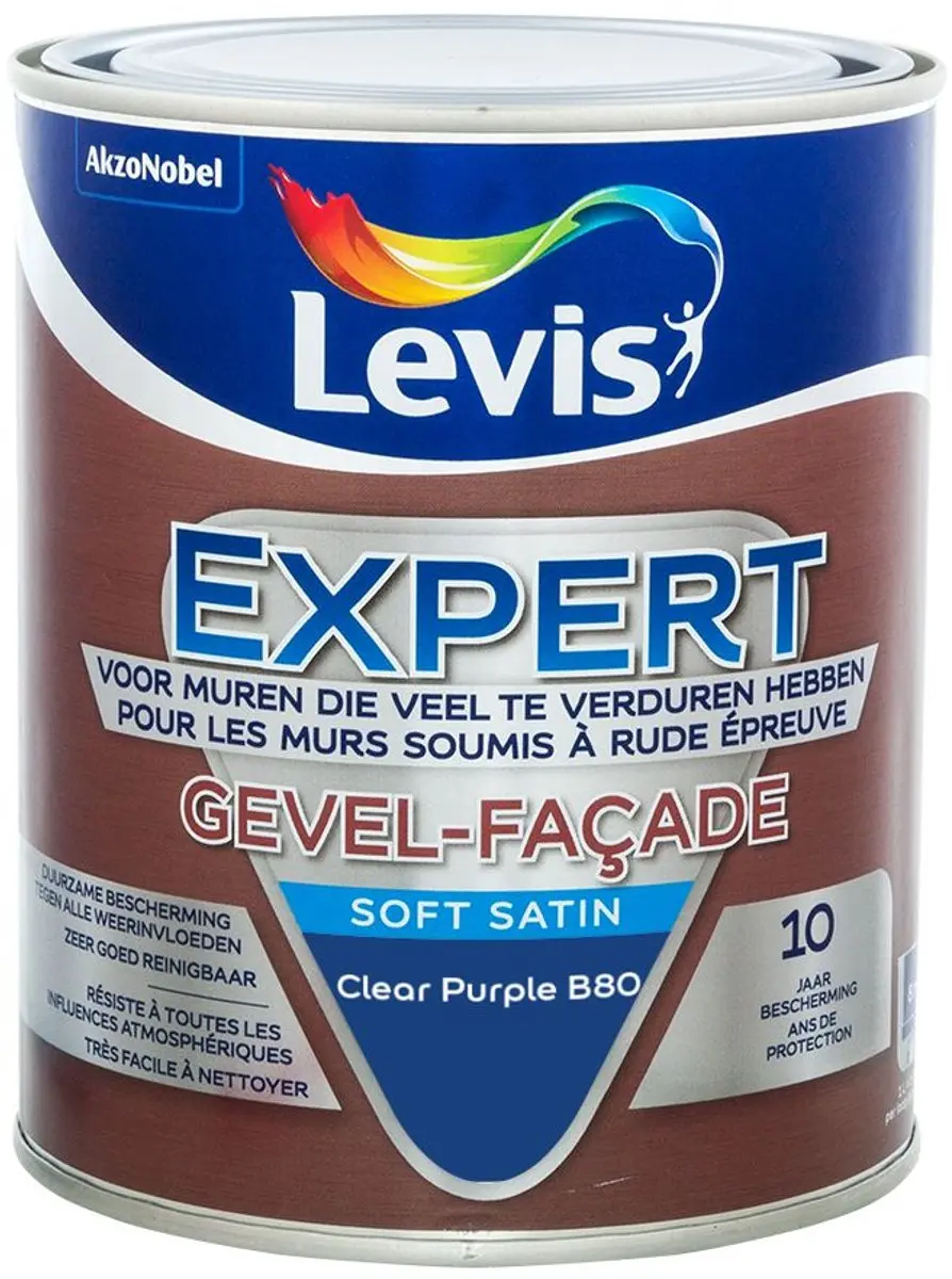 Levi's Expert Gevel Mix Clear Purple B80 Mengverf 1L
