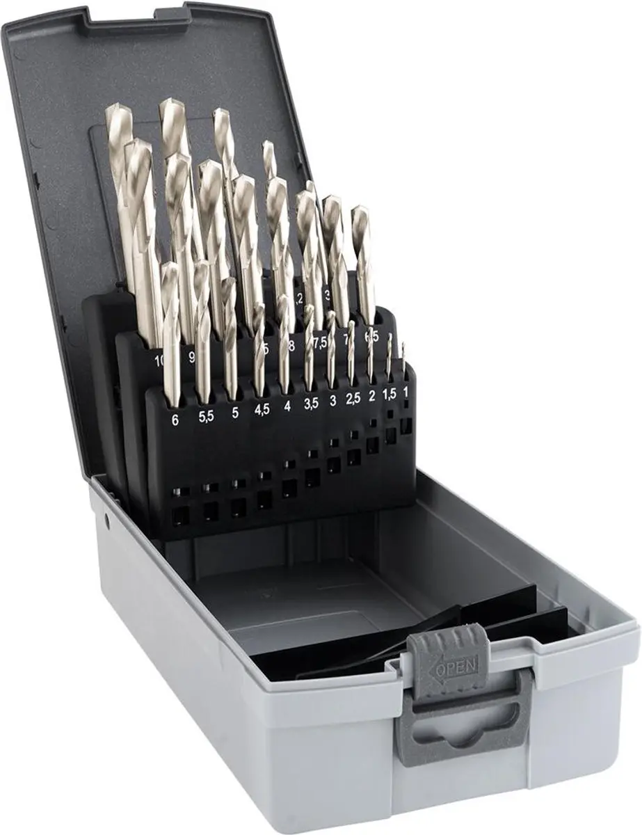 Gühring Raptor Boorset D338 HSS-Co8% Metaal 24 Stuks