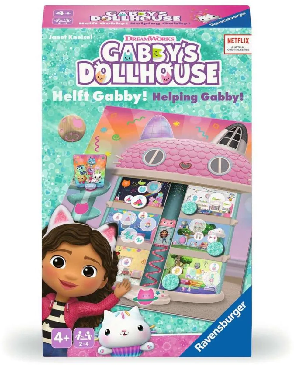 Ravensburger Gabby's Dollhouse Tidy with Gabby - 24724