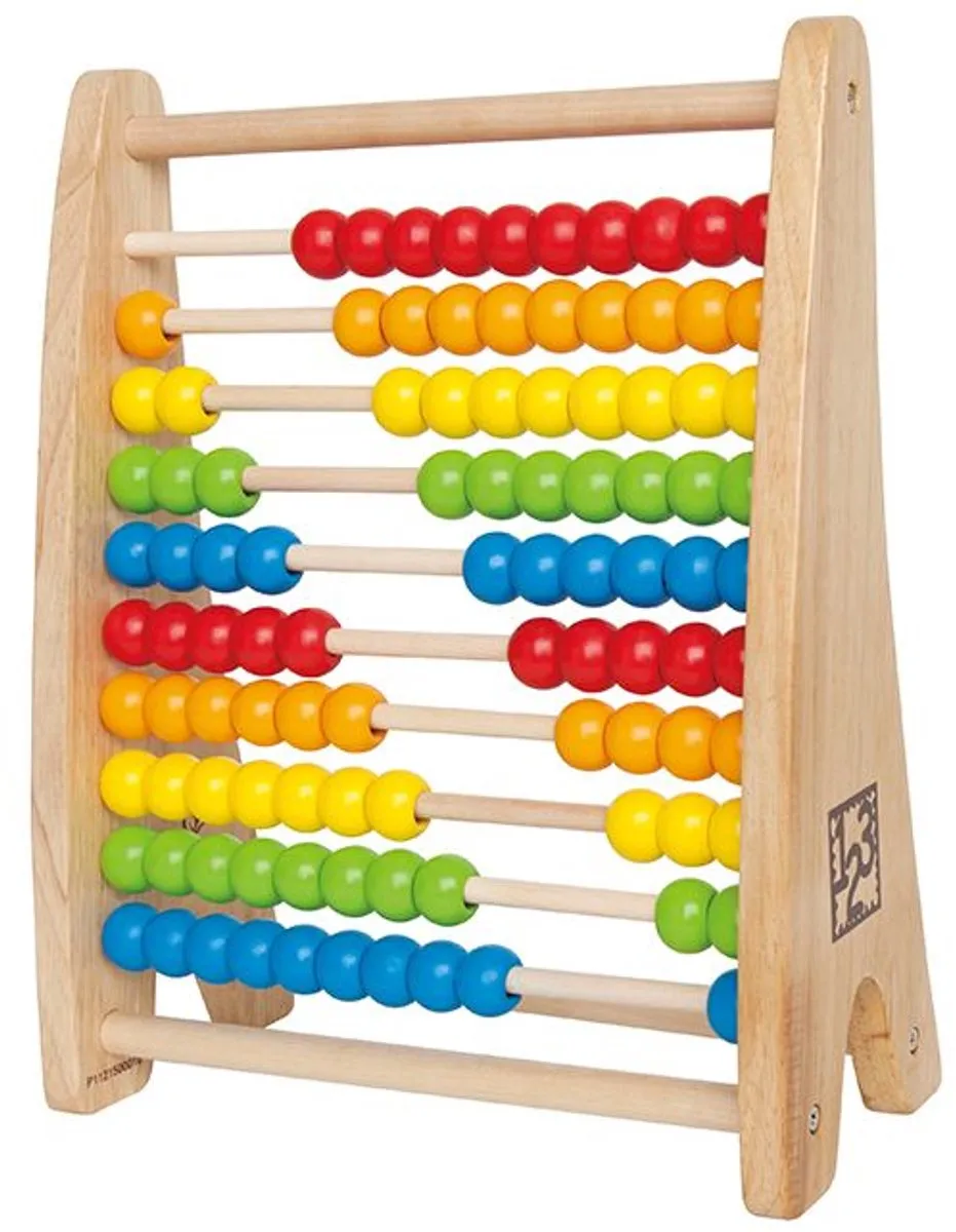 Hape Regenboog Kralen Telraam E0412 - Veelkleurig - afbeelding 8 van 9