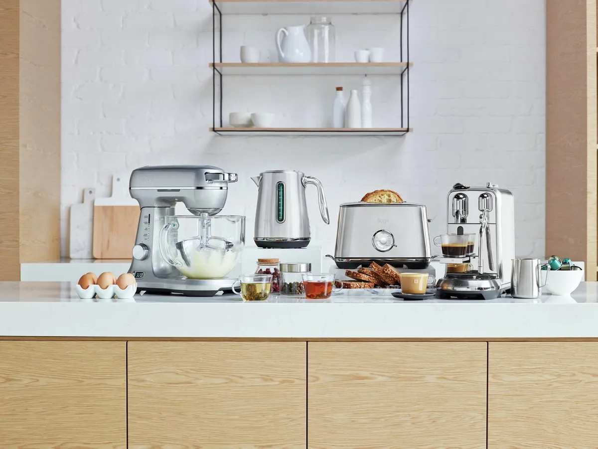 Sage The Bakery Boss Keukenmachine 1200W - 15 Snelheden - Brushed Stainless Steel