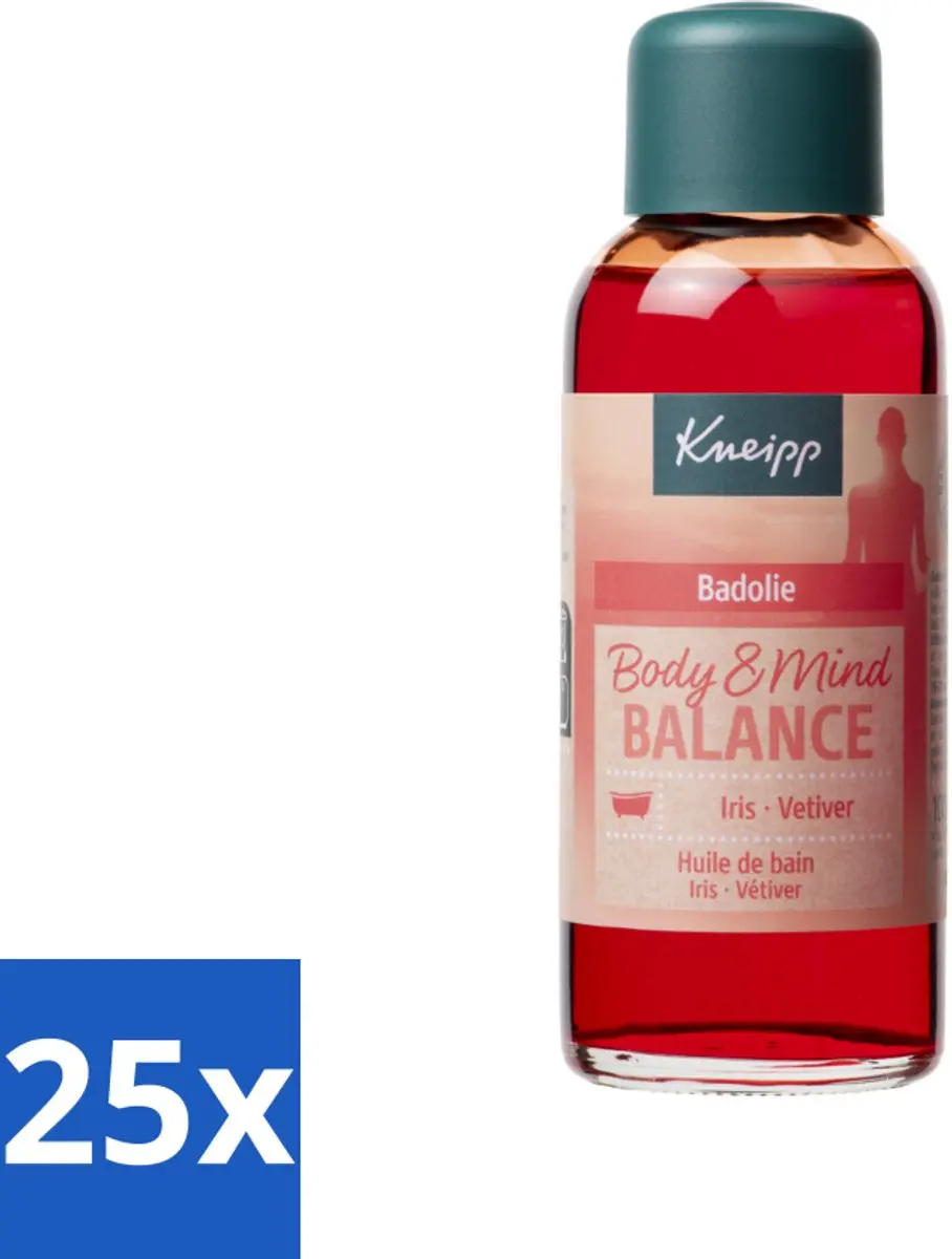 Kneipp Badolie Body & Mind Balance Iris & Vetiver 100ml
