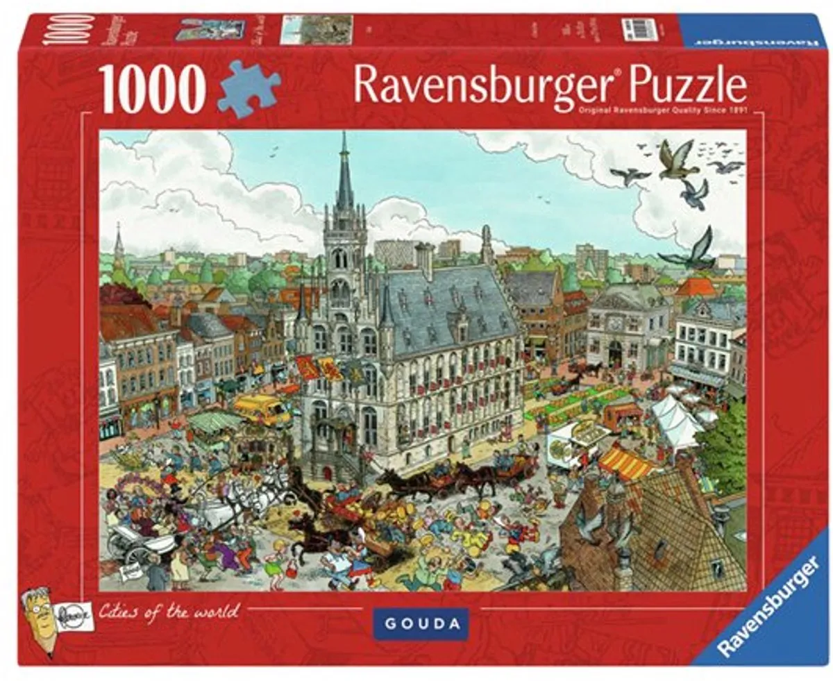 Ravensburger Fleroux Gouda Legpuzzel 1000 Stuks
