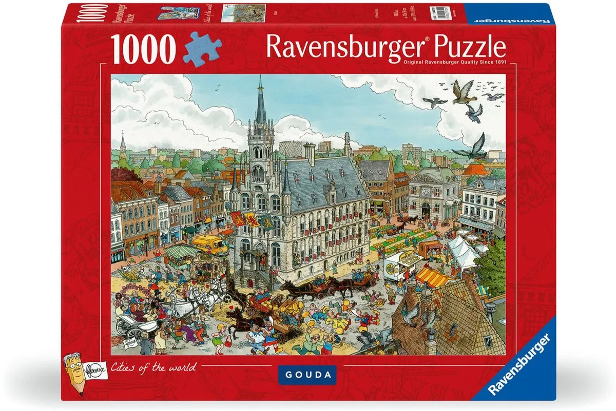 Ravensburger Fleroux Gouda Legpuzzel 1000 Stuks