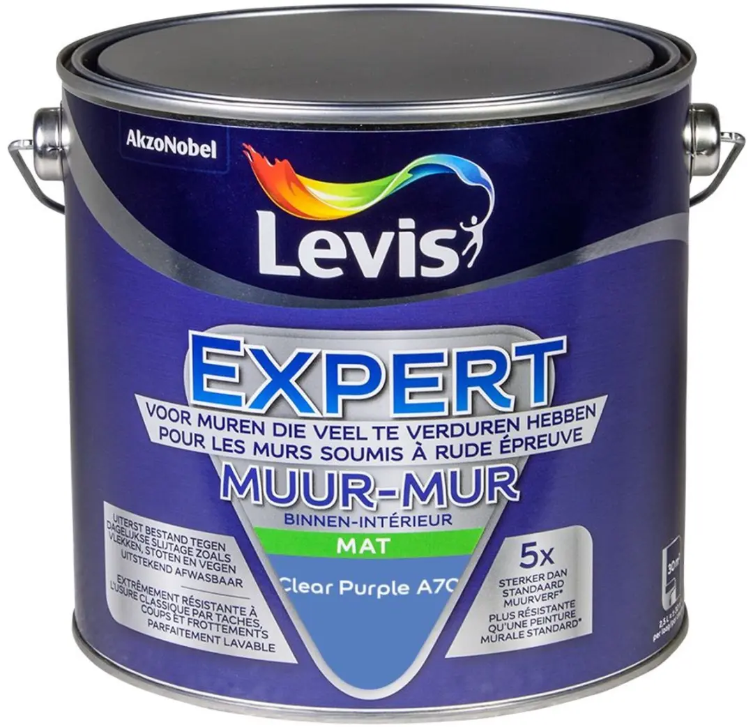 Levi's Expert Muurverf Clear Purple A70 2,5L