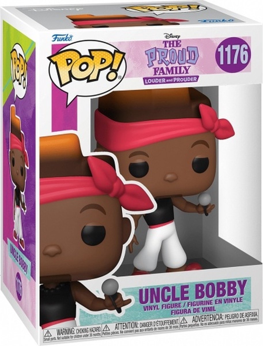 Funko The Proud Family - The Proud Family: Louder And Prouder POP! Uncle Bobby 9 cm Verzamelfiguur - Multicolours