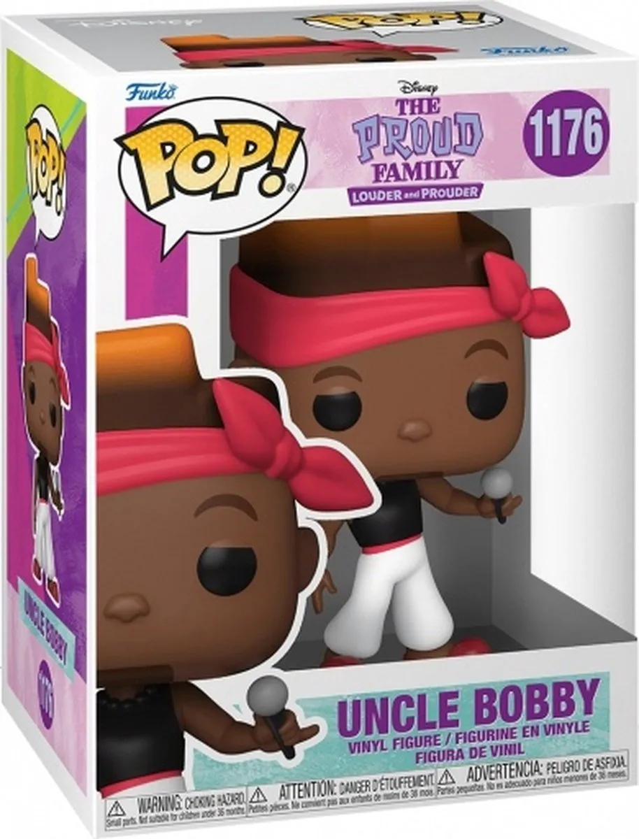 Disney Funko POP! Uncle Bobby - The Proud Family - Multicolor