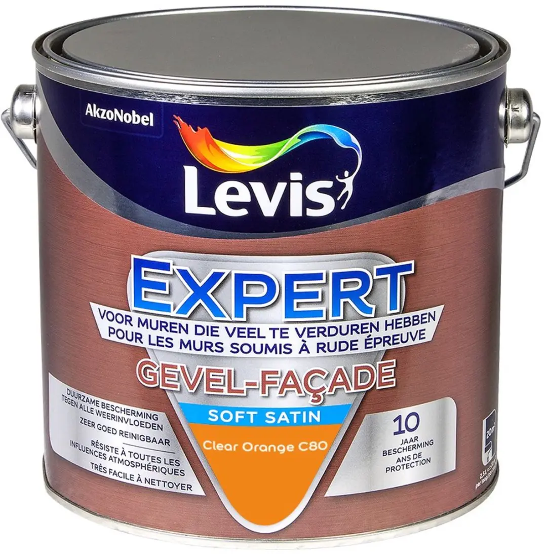 Levi's Expert Gevel Mix Clear Orange C80 Mengverf 2,5L