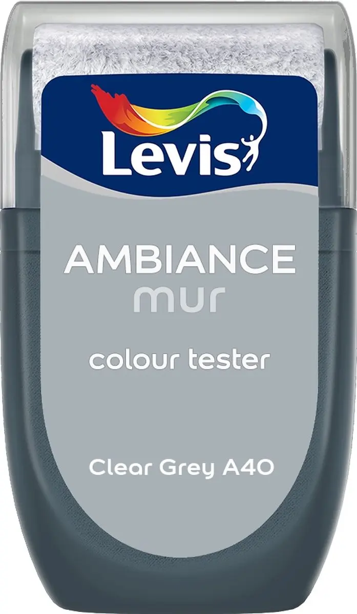 Levi's Muurverf Kleurtester Clear Grey A40