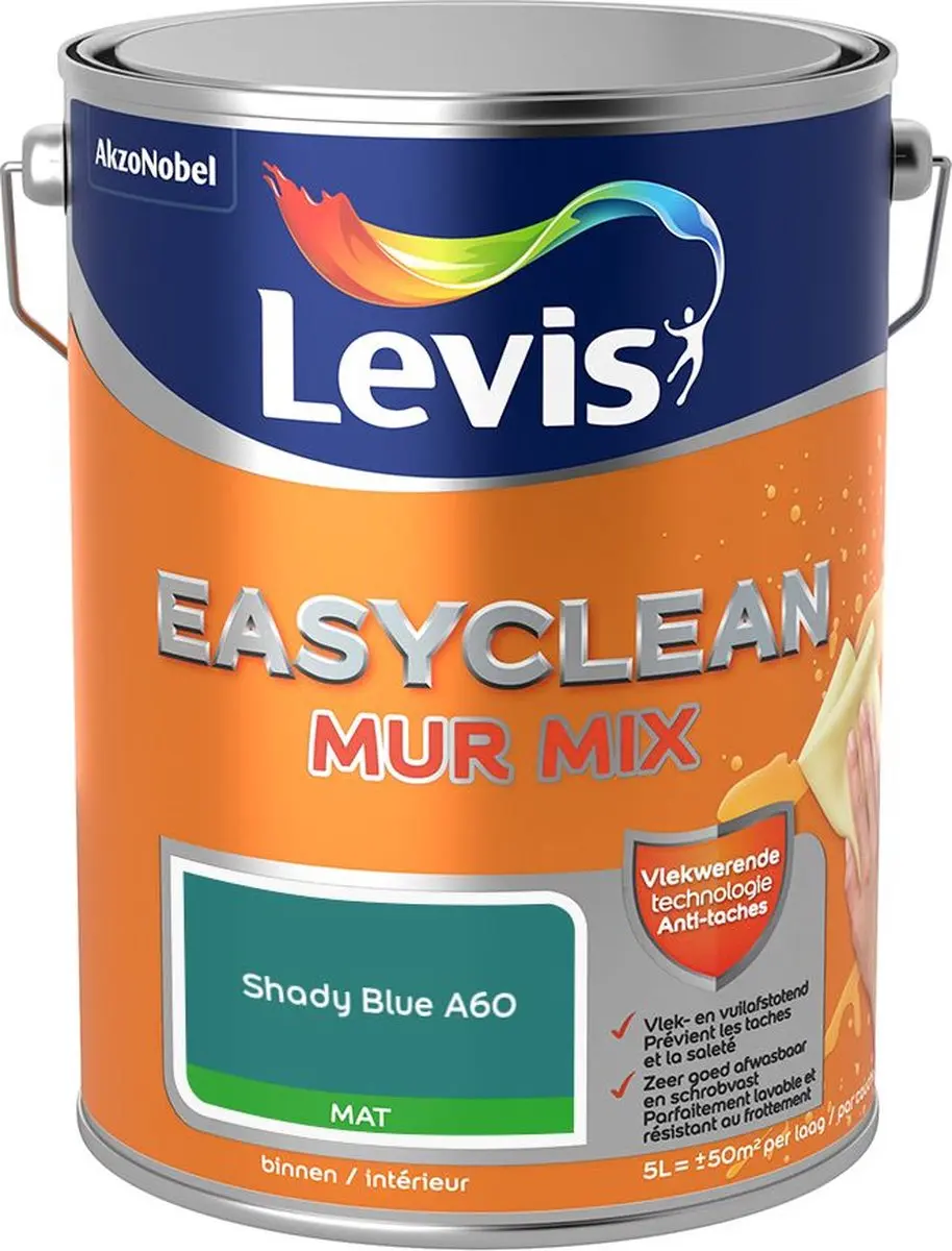Levi's Easyclean Mur Mat Mix Shady Blue A60