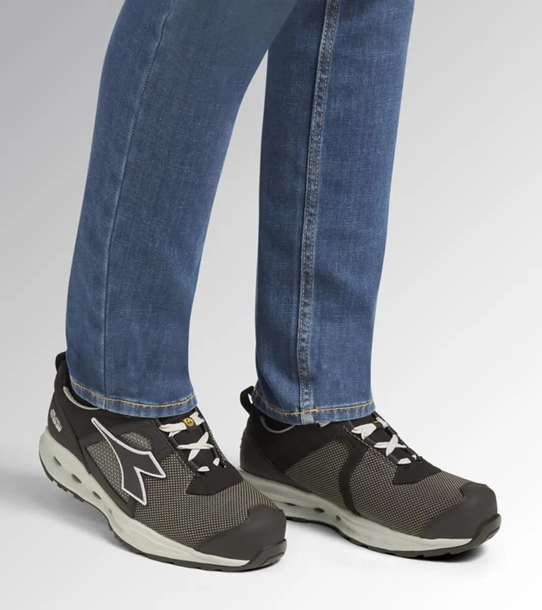 Diadora GLOVE A.BOX LOW GH S3S STEEL GRAY/BLACK 42