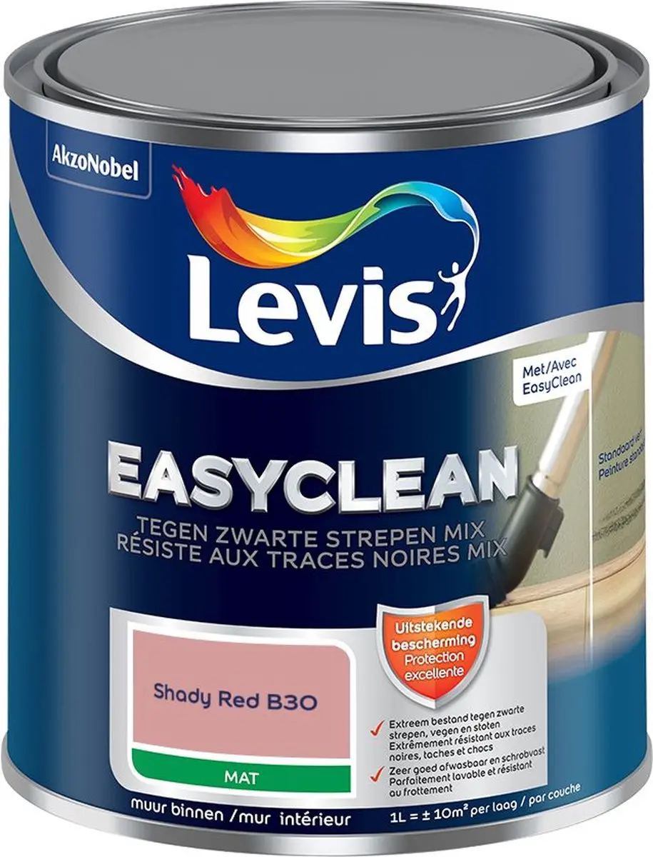 Levi's Easyclean Tegen Zwarte Strepen Mengverf 1L