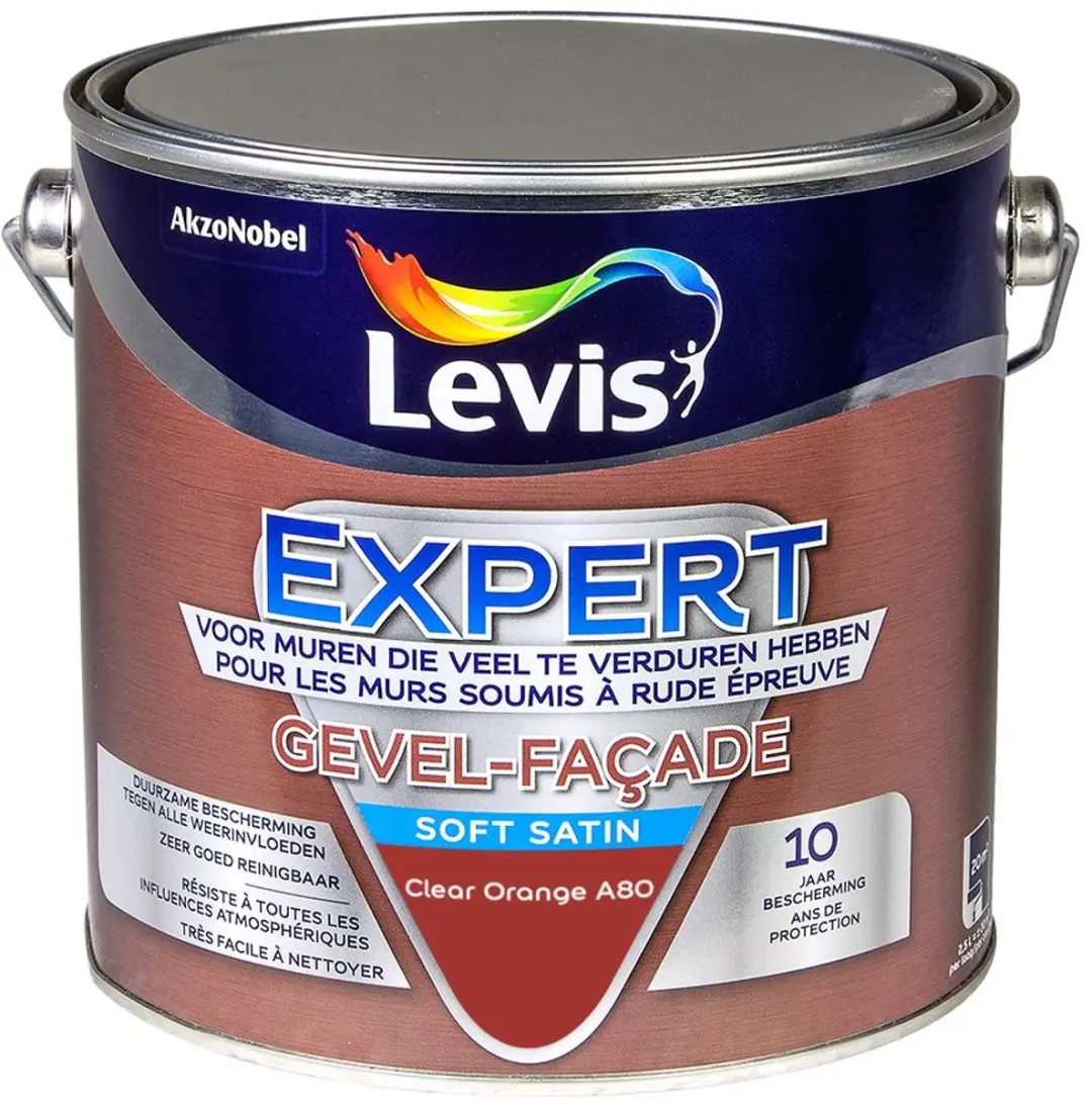 Levi's Expert Gevel Mix Clear Orange A80 Mengverf 2,5L