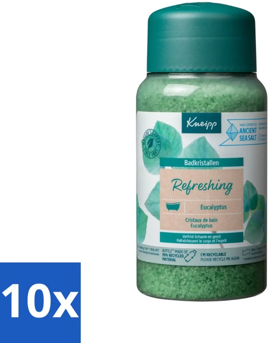 Kneipp Mint Eucalyptus Badkristallen 600g