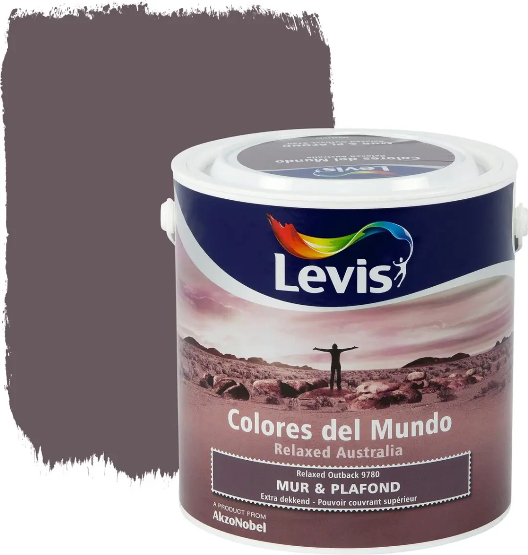 Levi's Colores del Mundo Relaxed Outback Muurverf - 2,5 liter