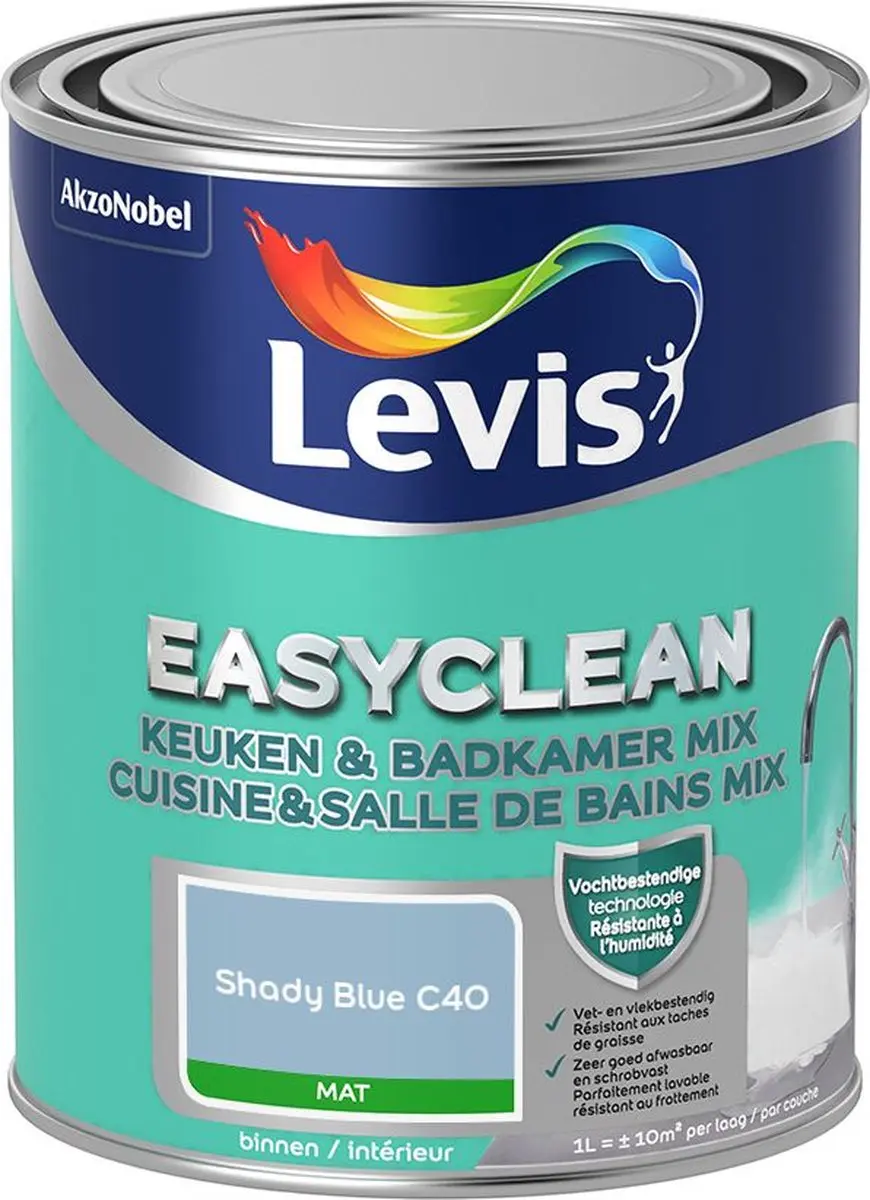 Levi's Easyclean Mengverf Shady Blue C40