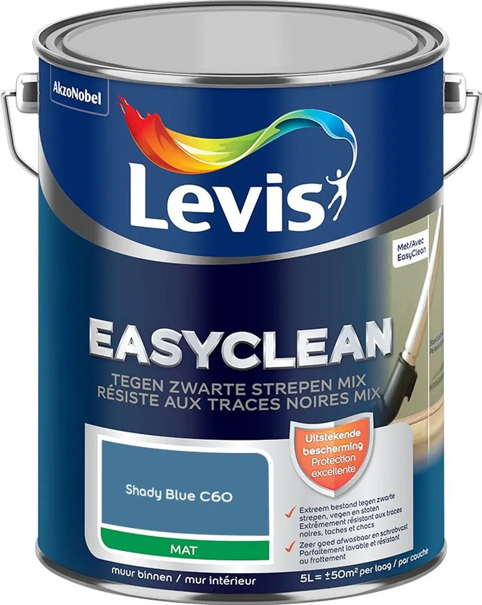 Levi's Easyclean Tegen Zwarte Strepen Mengverf 5L