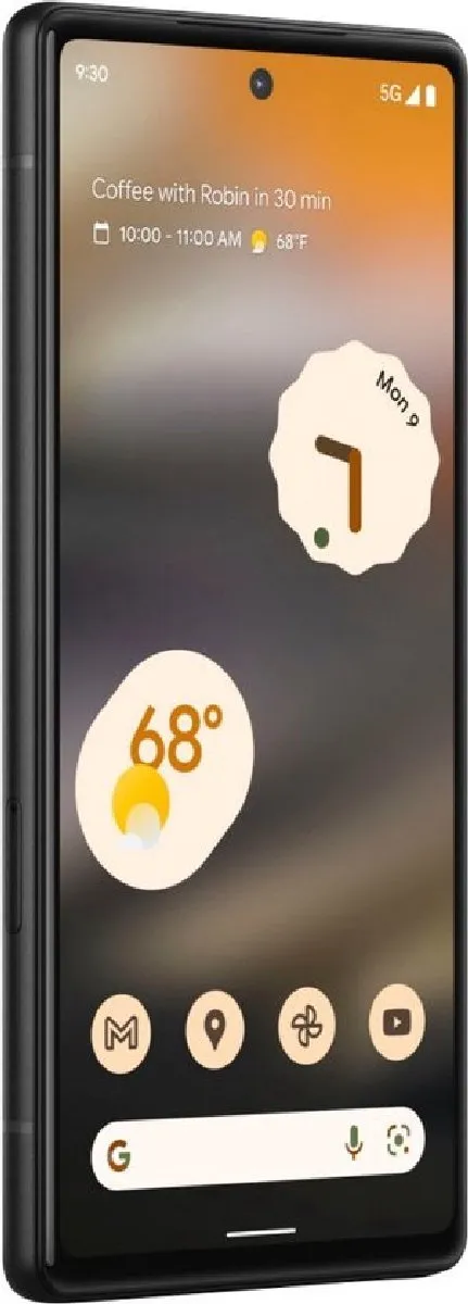 Google Pixel 6A GA02998 Smartphone - 128GB - Zwart - afbeelding 5 van 6