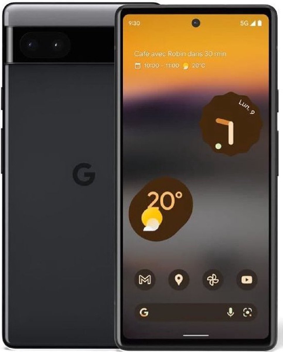 Google Pixel 6A 5G - 128GB - 6GB RAM - Zwart