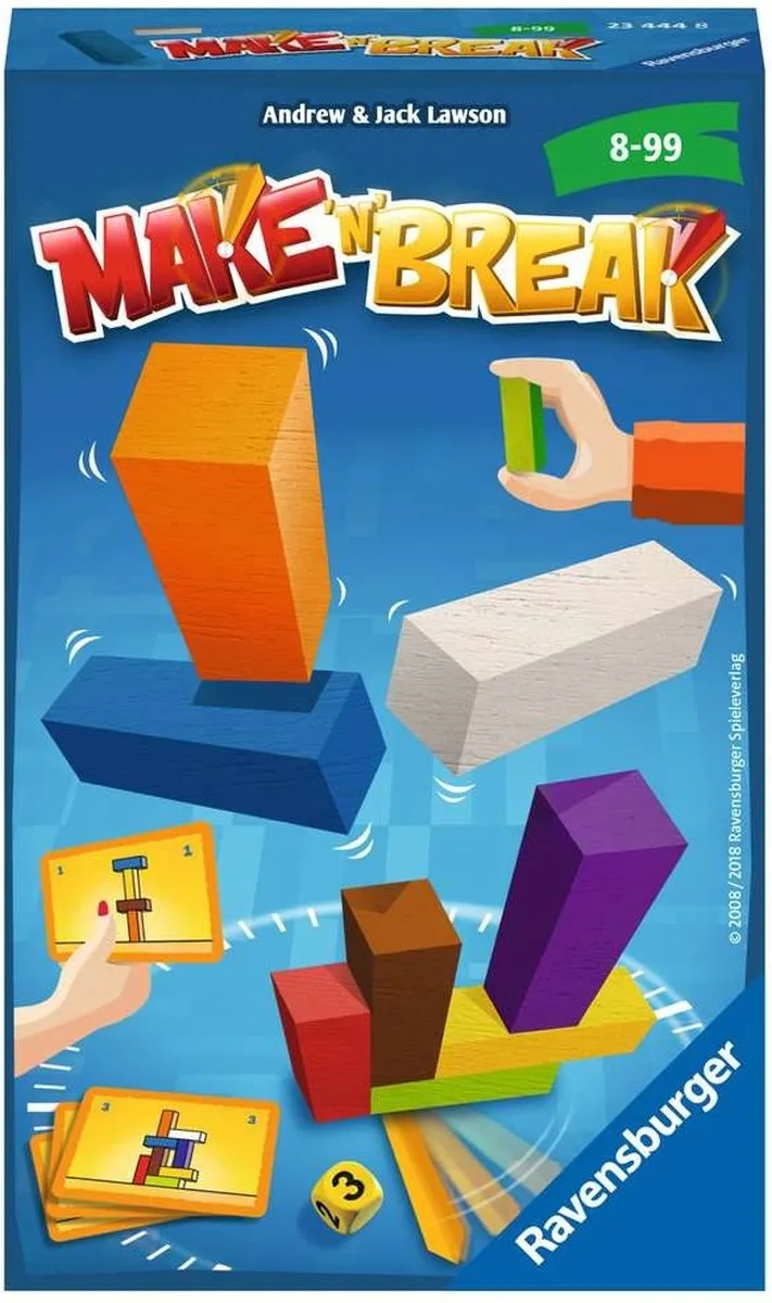 Ravensburger Make 'n Break Pocketspel - 2-4 Spelers