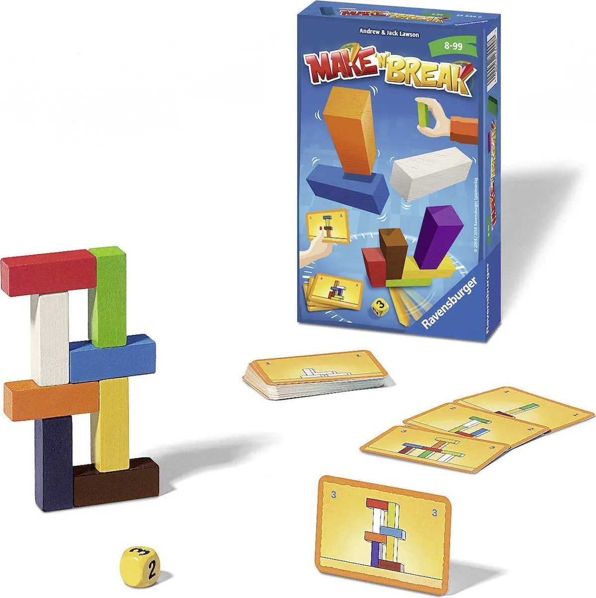 Ravensburger Make 'n Break Pocketspel - 2-4 Spelers