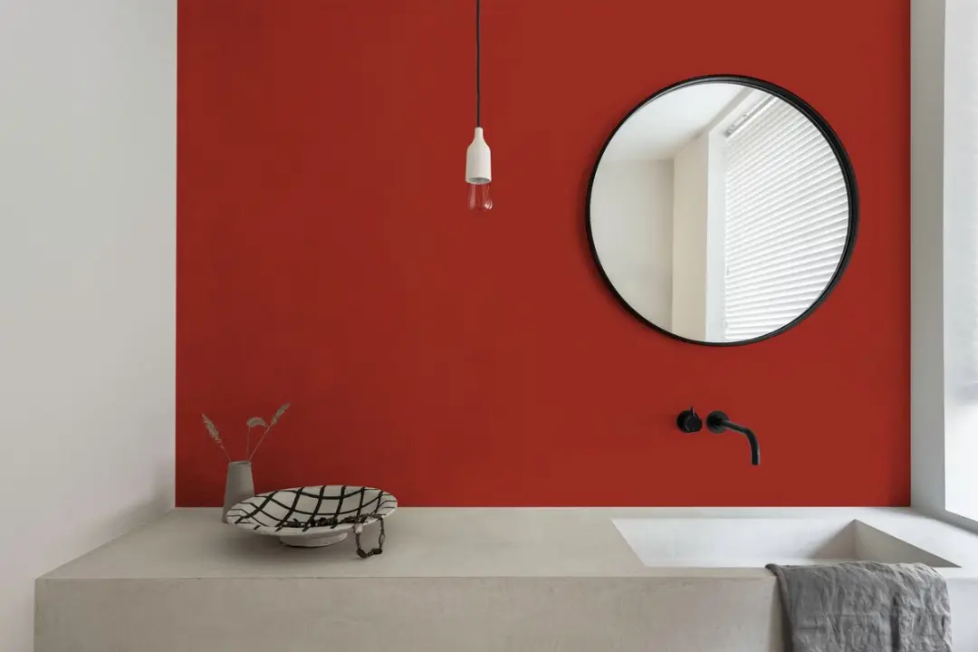 Levi's Ambiance Mur Satin Mix Absoluut Rood Mengverf 1L
