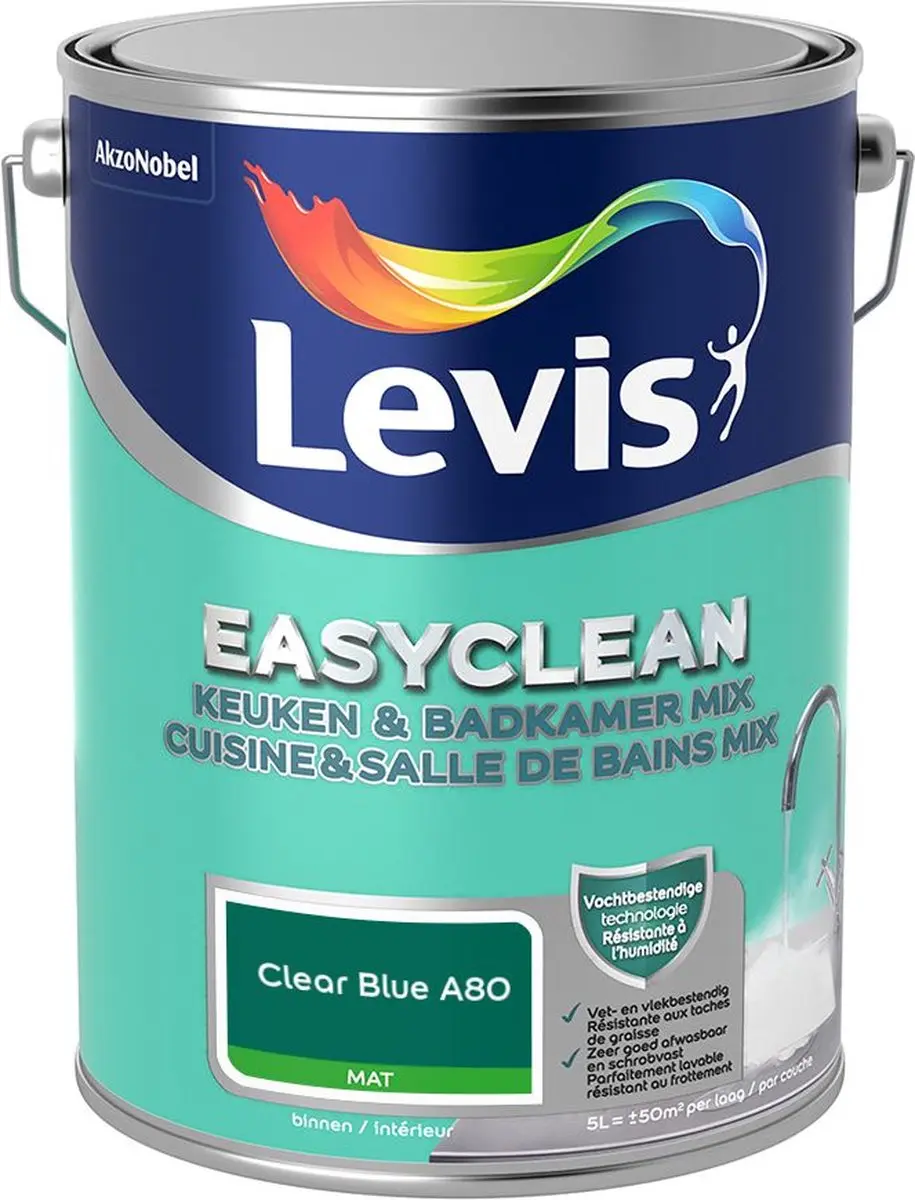Levi's Easyclean Mengverf Clear Blue A80
