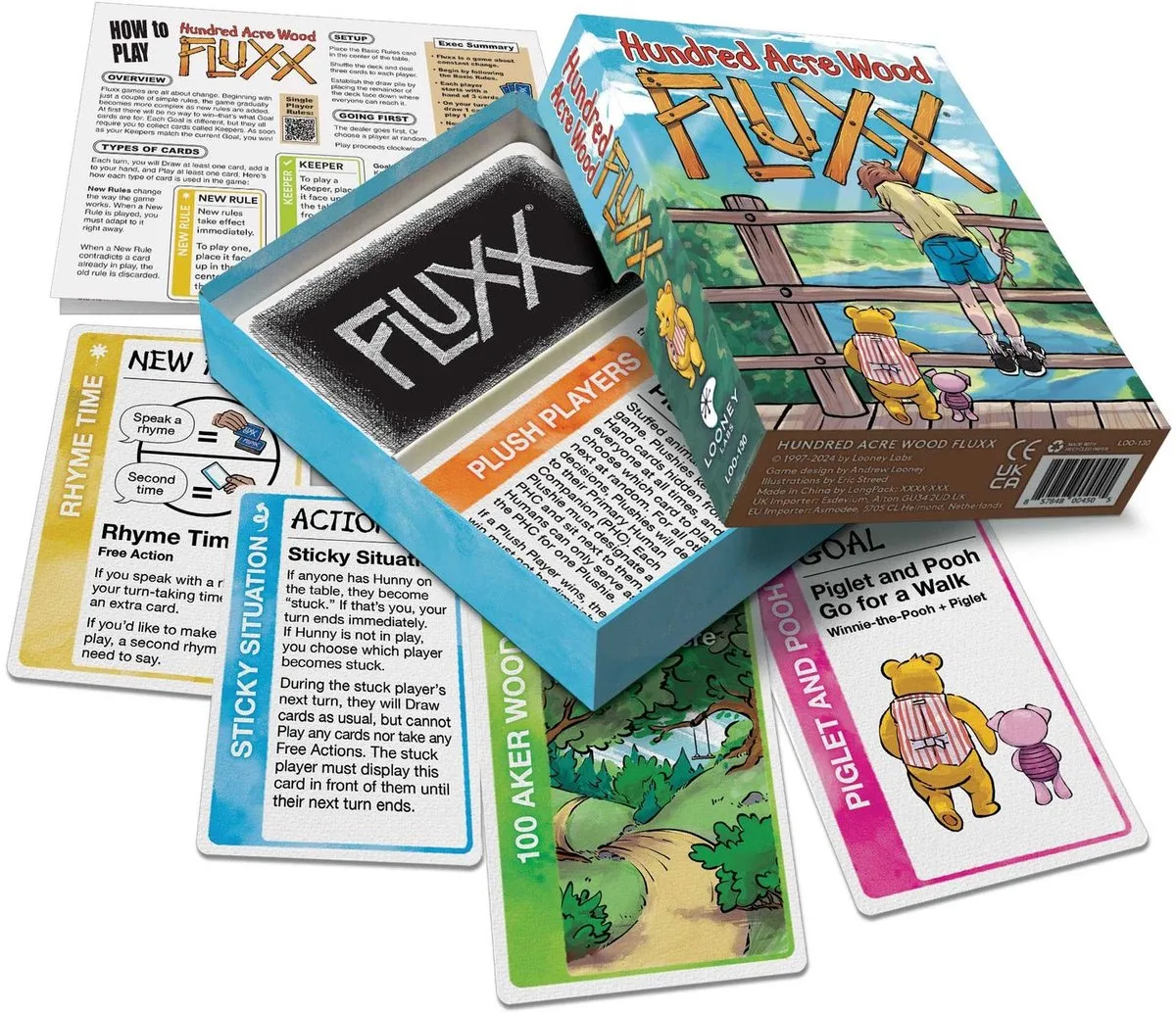 Asmodee Hundred Acre Wood Fluxx Kaartspel - 1-6 Spelers