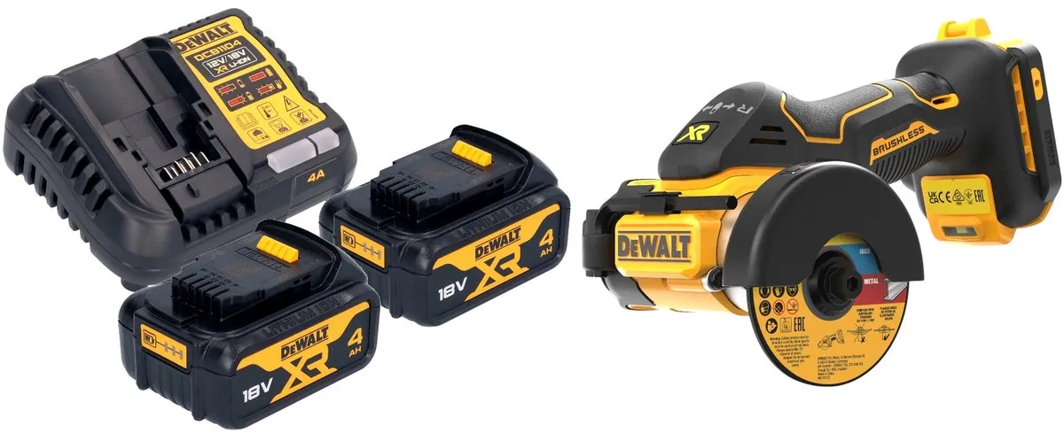 DeWalt DCS438M2 Multimaterialensnijder 18V 76mm