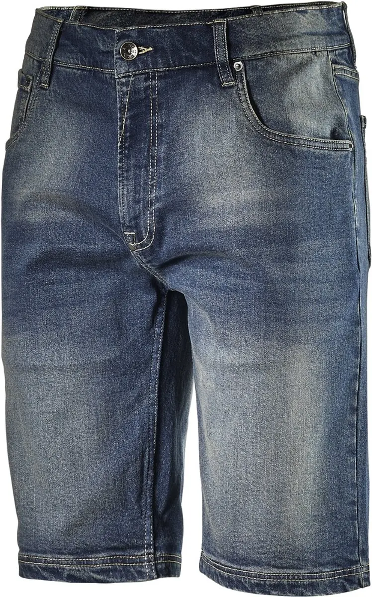 Korte werkbroek denim stretch Diadora