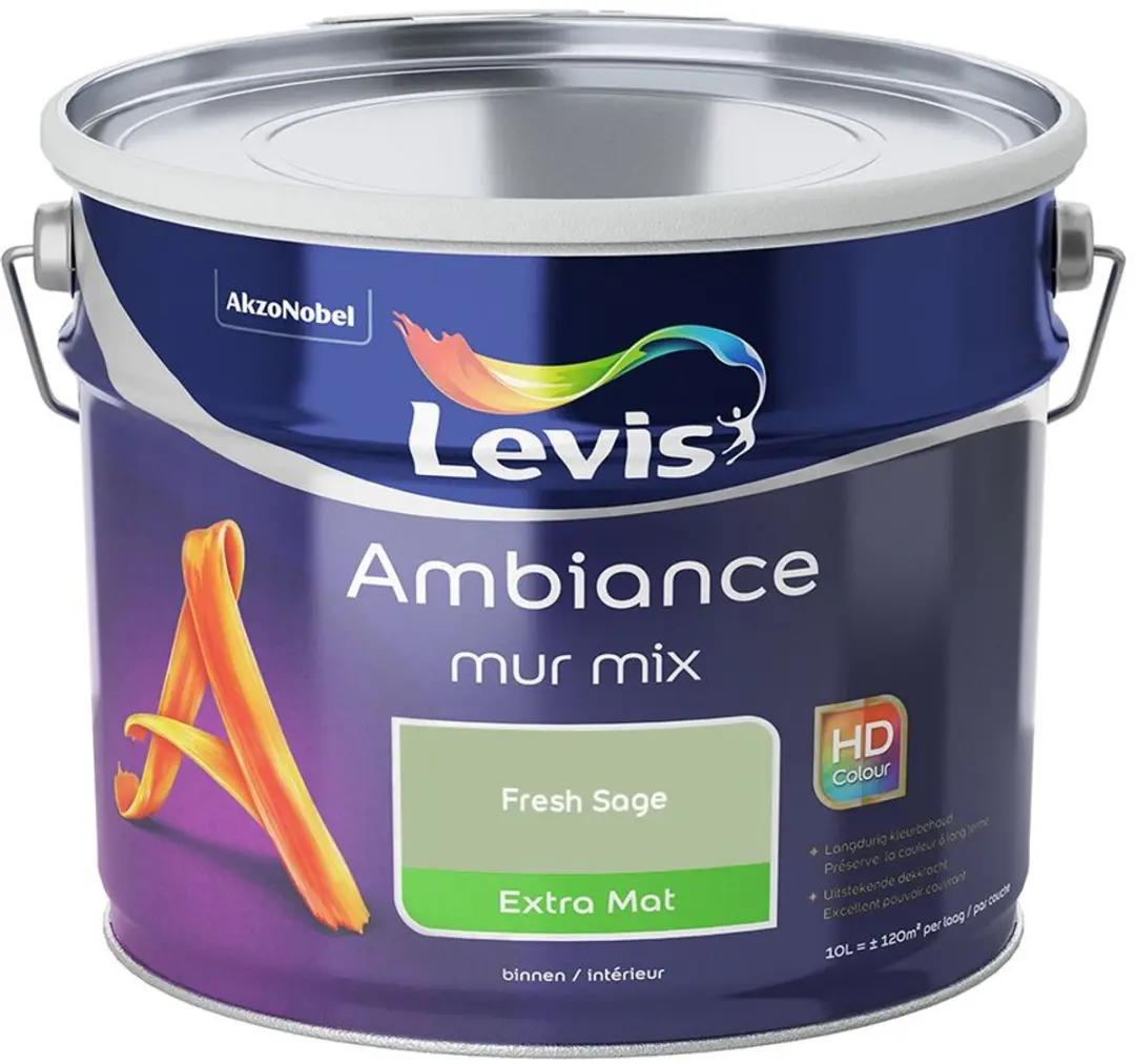Levi's Ambiance Mur Extra Mat Mix Fresh Sage