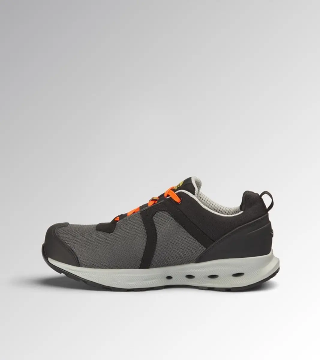Diadora GLOVE A.BOX LOW GH S1PS Veiligheidsschoen 43 - Zwart/Orange Flu