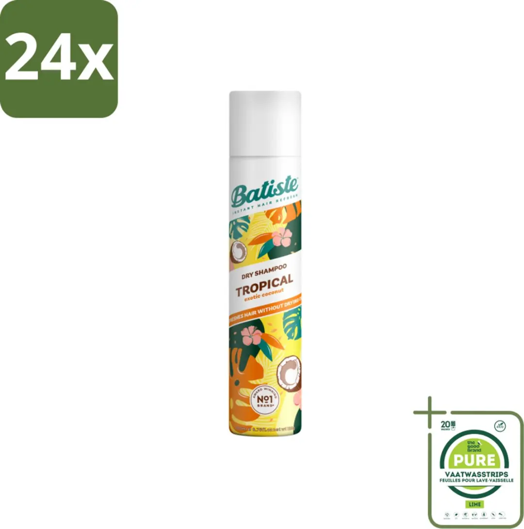 Batiste Tropical Droogshampoo 200ml