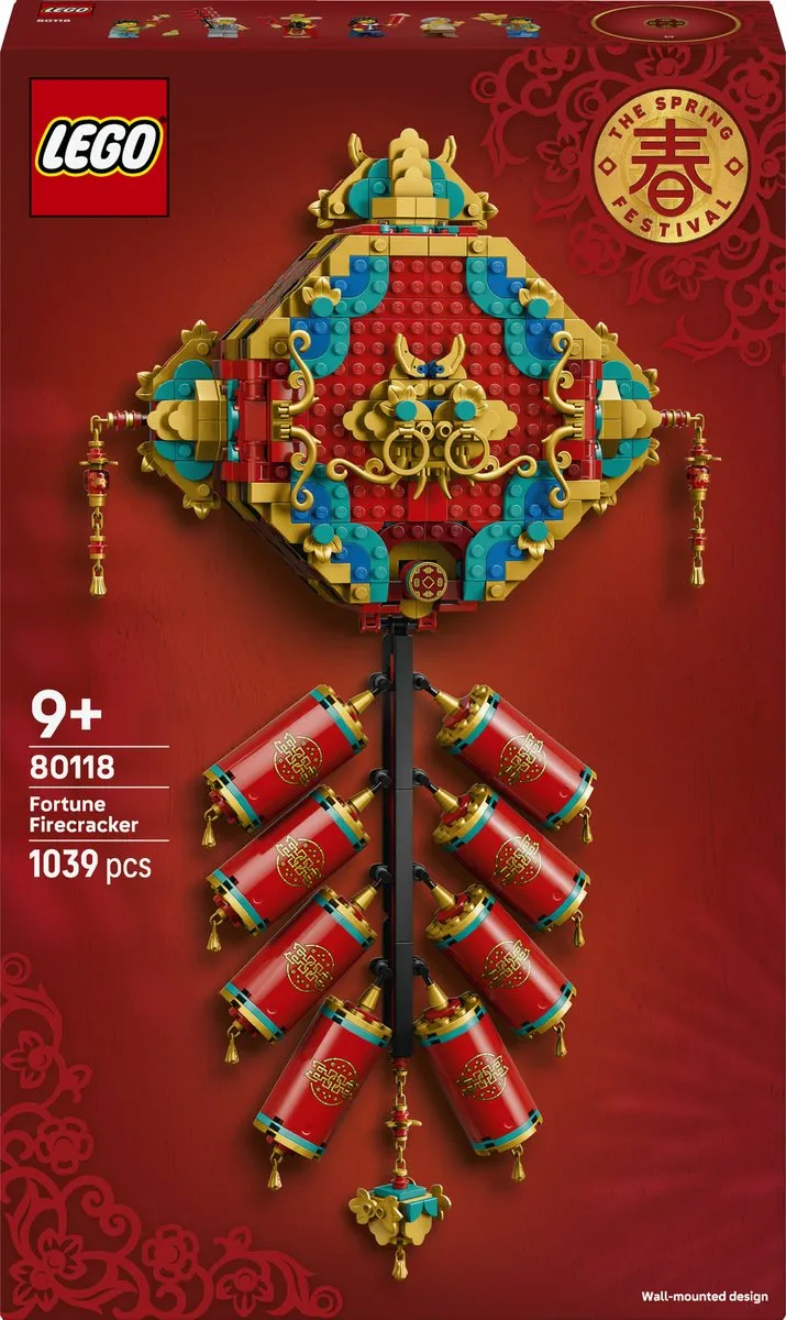 LEGO Chinees Nieuwjaar 80118 Geluksvuurwerk